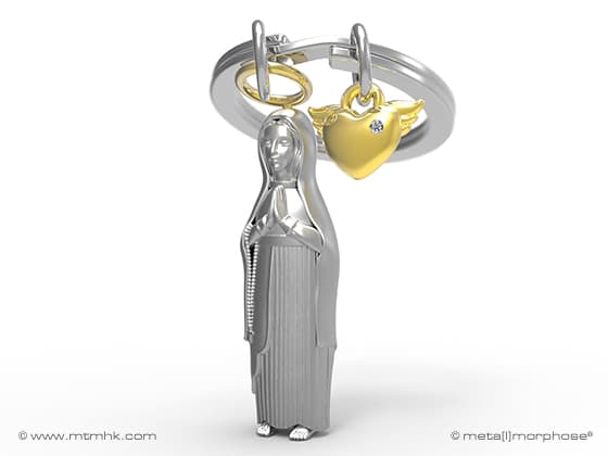 Breloc Virgin Mary image