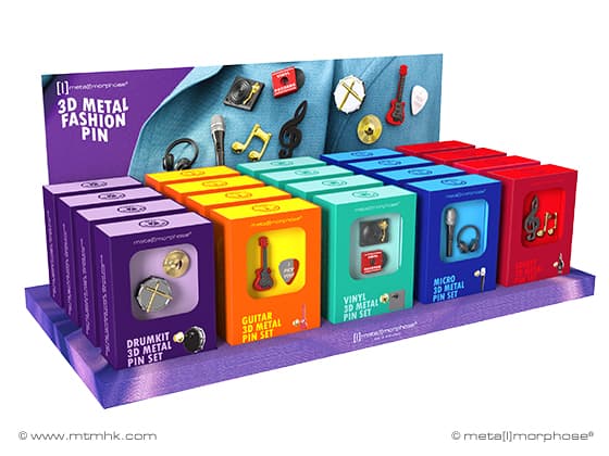 Insignă Theme Display Music *INCLUDING PRODUCTS image