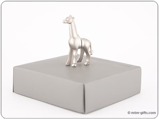 Magnet Photo/cardholder with - giraffe mat image